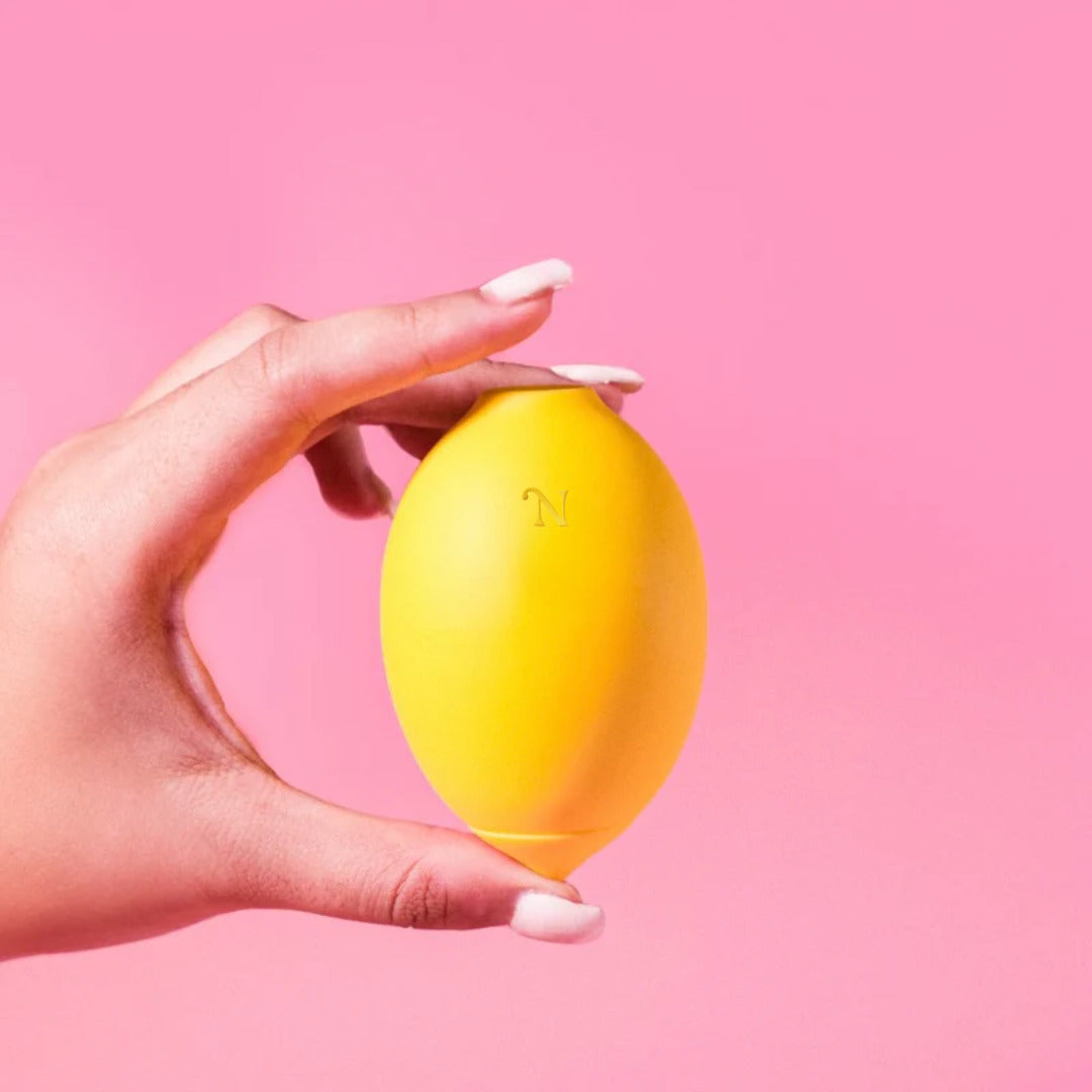 Lemon clitoral vibrator detail